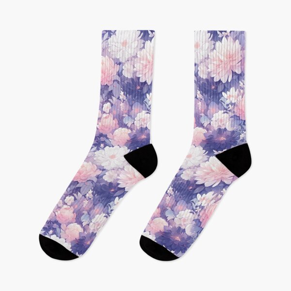 Item preview, Purple pink flower pattern designed and sold by HydraDreams.