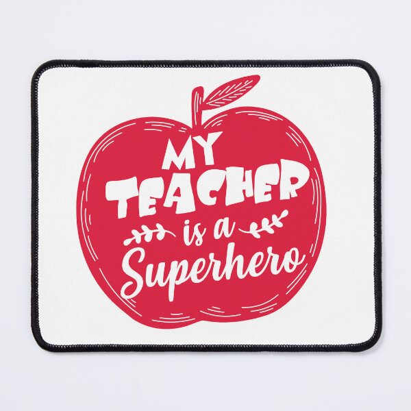 Item preview, My Teacher Is A Superhero  - Cute, Funny and For Kids by FanityPrints designed and sold by FanityPrints.
