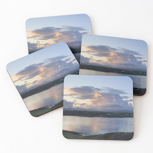 Item preview, Sunset at Lauragh, Beara peninsula, Kerry, Ireland designed and sold by Sinemathk.