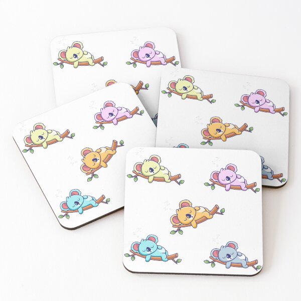 Item preview, sleeping Koala, pack 5 different colors designed and sold by creativo21.