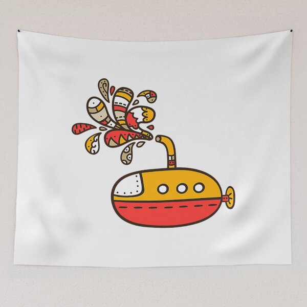 Item preview, Yellow Submarine submarine   designed and sold by ErlinPadberg.