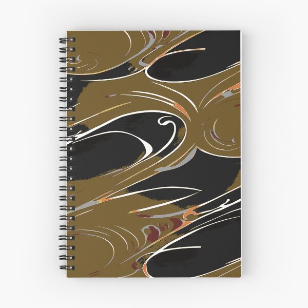 Item preview, Random Swirls and Twirls in Brown and Black designed and sold by deniselynnimage.