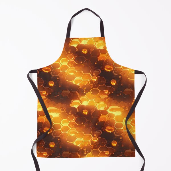 Item preview, Lava honey honeycomb pattern designed and sold by HydraDreams.