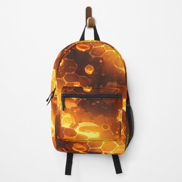 Item preview, Lava honey honeycomb pattern designed and sold by HydraDreams.