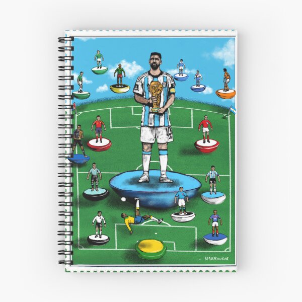Item preview, Argentina & Lionel Messi win the World Cup! Subbuteo-Style! designed and sold by ZenPop.