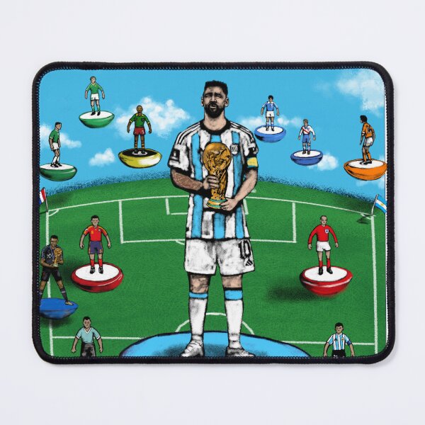 Item preview, Argentina & Lionel Messi win the World Cup! Subbuteo-Style! designed and sold by ZenPop.