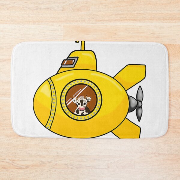 Item preview, yellow Submarine Yellow Submarine Cow   designed and sold by ErlinPadberg.