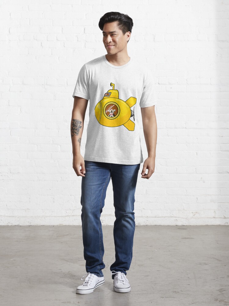 T shirt yellow online submarine