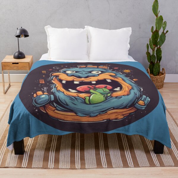 Item preview, Funny Smiling Monster designed and sold by WitchyWare.