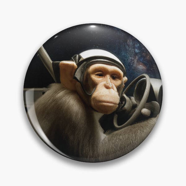 Item preview, Monkey Astronaut's Space Drive designed and sold by YipItsArt.