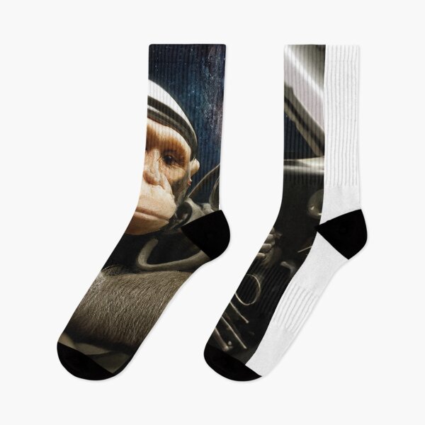 Item preview, Monkey Astronaut's Space Drive designed and sold by YipItsArt.