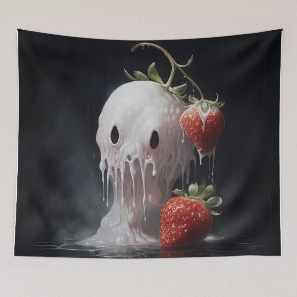 Item preview, ghost strawberry art 2 designed and sold by marystahlman.