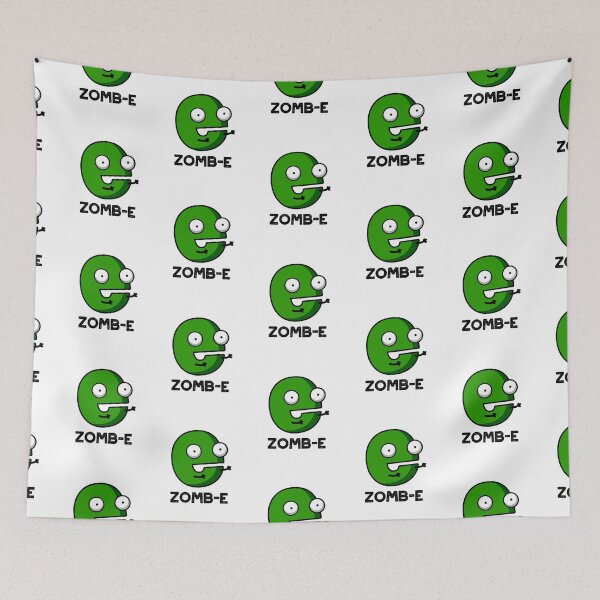 Item preview, Zom-E Halloween Funny Zombie Alphabet E Puns  designed and sold by punnybone.
