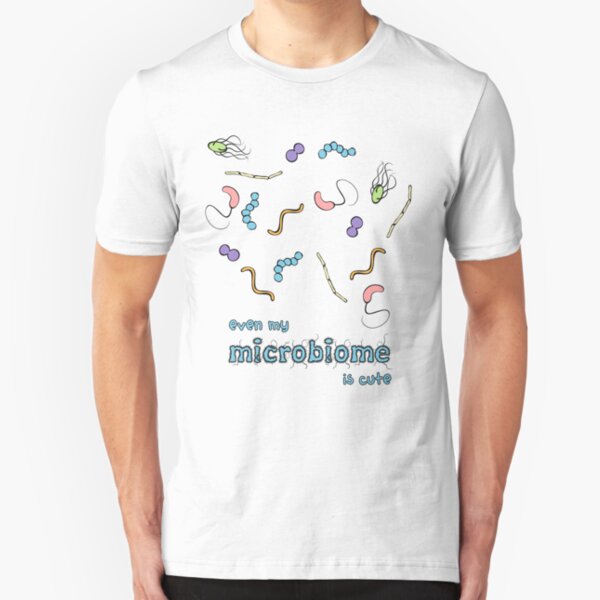 Cute Microbiome Slim Fit T-Shirt