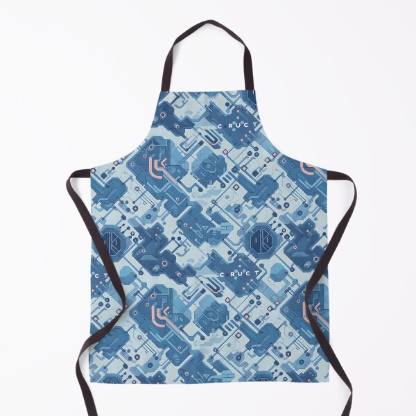 Item preview, Blue circuits board pattern designed and sold by HydraDreams.