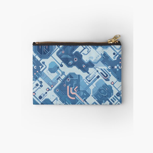 Item preview, Blue circuits board pattern designed and sold by HydraDreams.