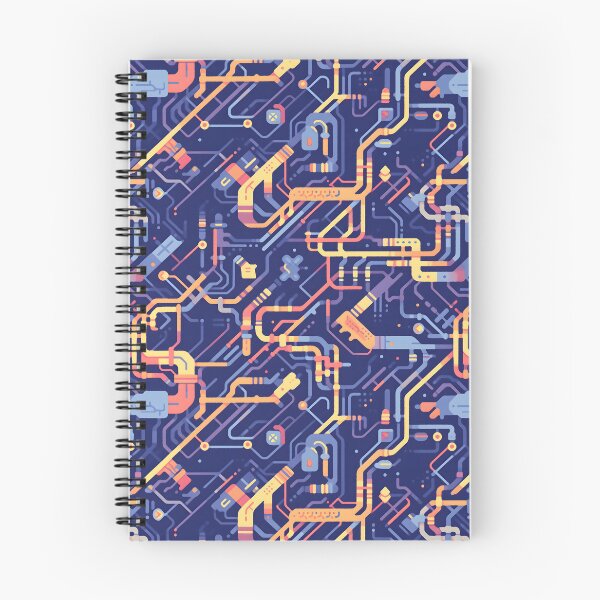 Item preview, Colourful circuitry pattern designed and sold by HydraDreams.