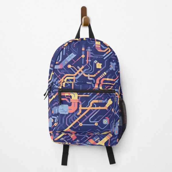 Item preview, Colourful circuitry pattern designed and sold by HydraDreams.