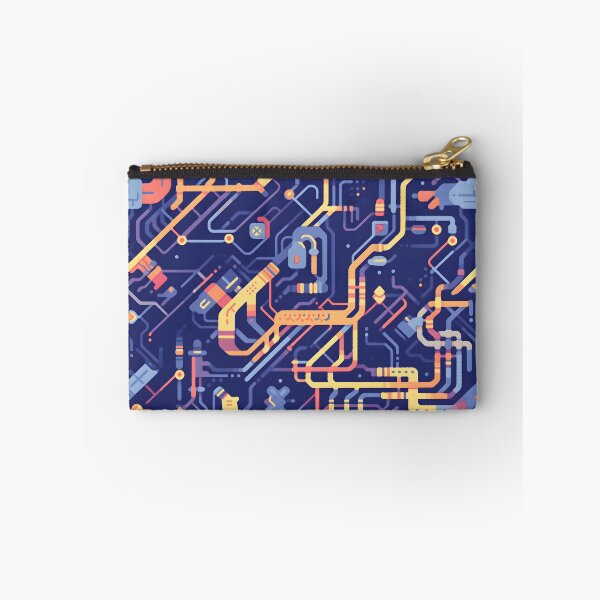 Item preview, Colourful circuitry pattern designed and sold by HydraDreams.