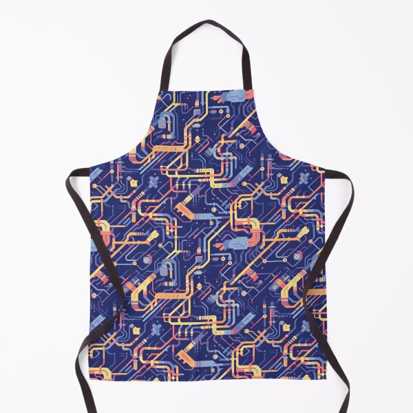 Item preview, Colourful circuitry pattern designed and sold by HydraDreams.