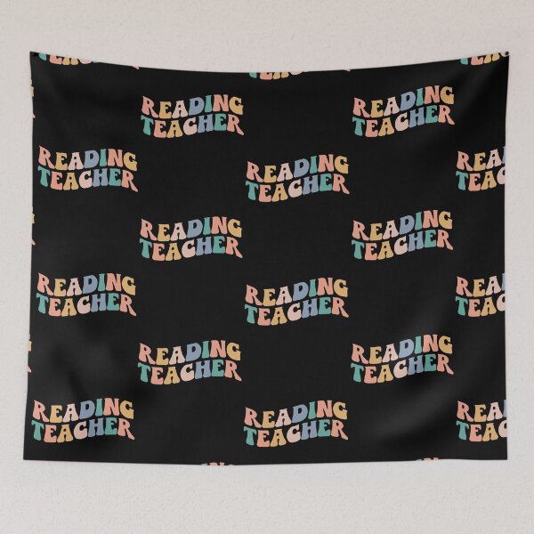 Item preview, Reading Teacher designed and sold by ArtMeetsPizza.