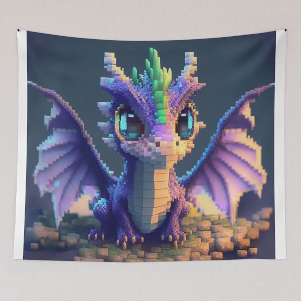 Item preview, Dragon pixel art designed and sold by scottkendalll.