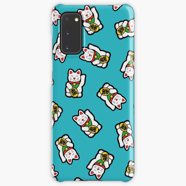 Lucky Cat Pattern Samsung Galaxy Snap Case