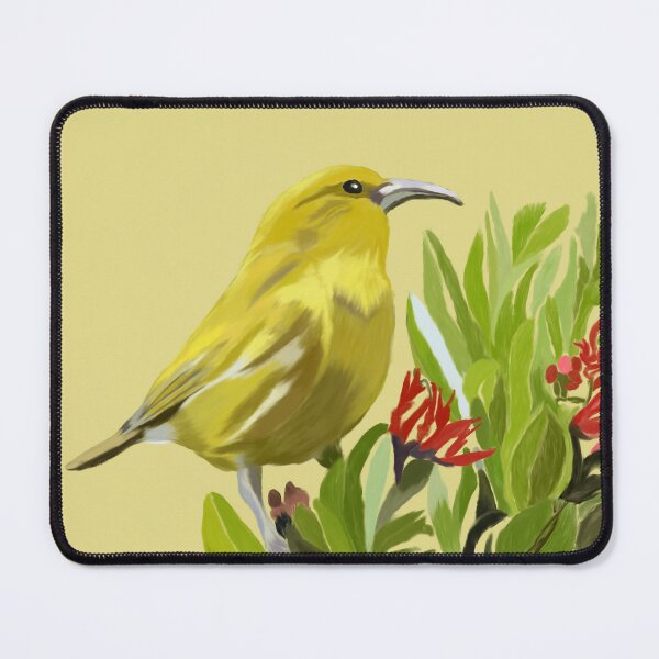 Item preview, ‘Amakihi, Hawaiian Bird designed and sold by NJartbyNJacobson.