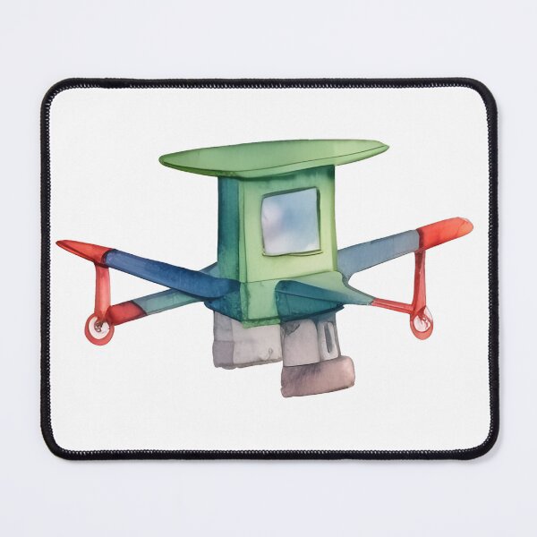 Item preview, Roobomars Unmanned Aerial Pavilion with Four Convoluted Wings/Propellers – Back To School designed and sold by ignasirus.