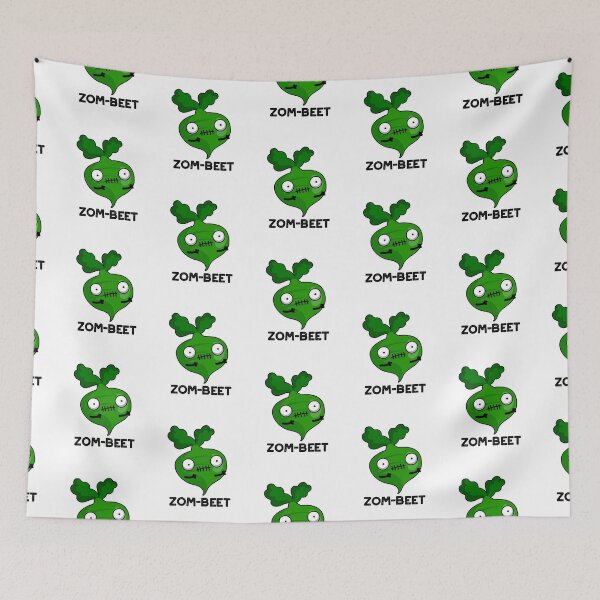 Item preview, Zom-beet Halloween Funny Zombie Beet Puns  designed and sold by punnybone.