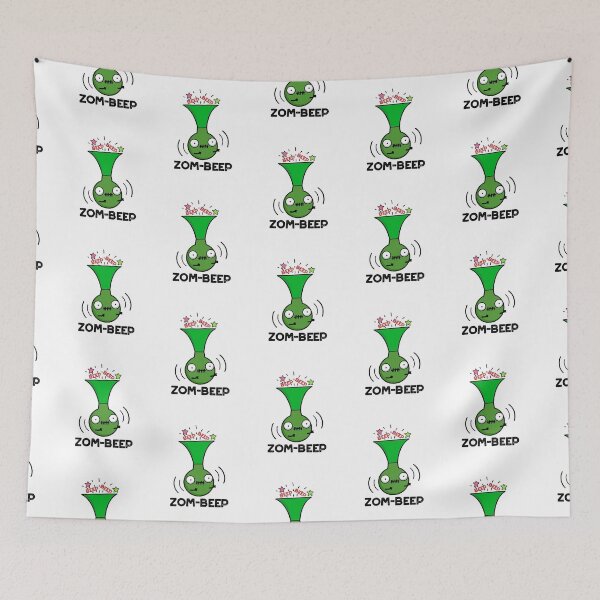 Item preview, Zom-beep Halloween Funny Zombie Honker Puns  designed and sold by punnybone.