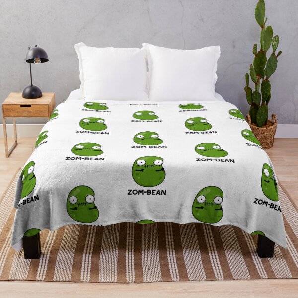 Item preview, Zom-bean Halloween Funny Zombie Bean Puns  designed and sold by punnybone.