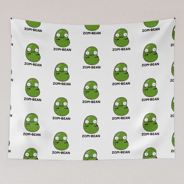 Item preview, Zom-bean Halloween Funny Zombie Bean Puns  designed and sold by punnybone.
