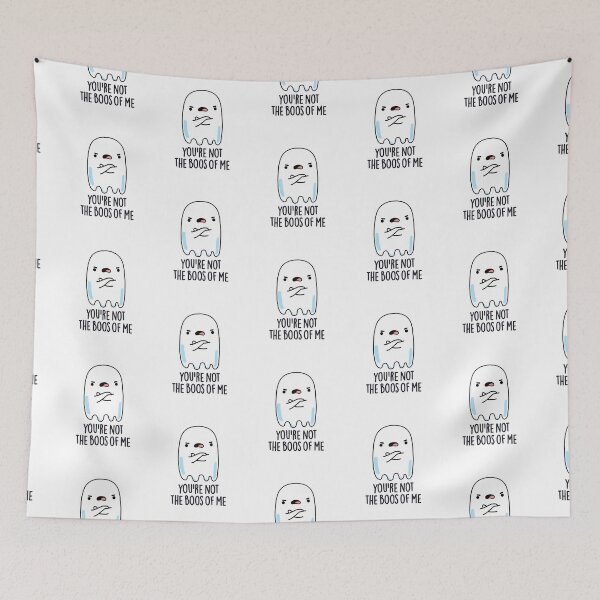 Item preview, You're Not The Boos Of Me Halloween Funny Ghost Puns  designed and sold by punnybone.