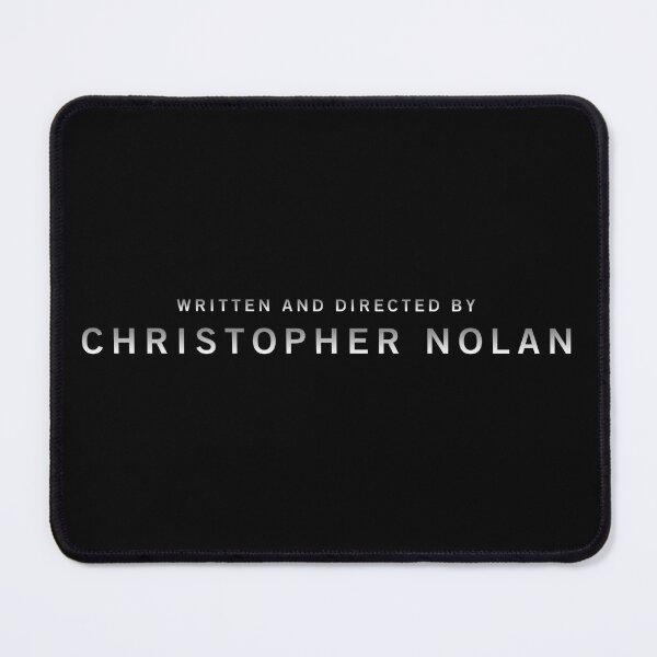 Item preview, Written and Directed by Christopher Nolan designed and sold by Filmsomniacs.