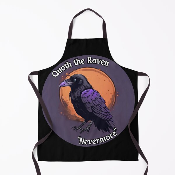 Item preview, Raven and Full Moon "Quoth the Raven 'Nevermore'" designed and sold by WitchyWare.