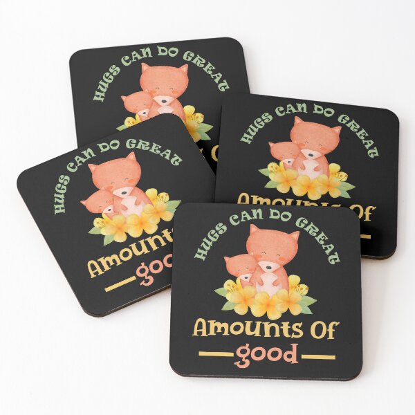 Item preview, Hugs Can Do Great Amount Of Good- Cute, Funny and For Kids by FanityPrints designed and sold by FanityPrints.
