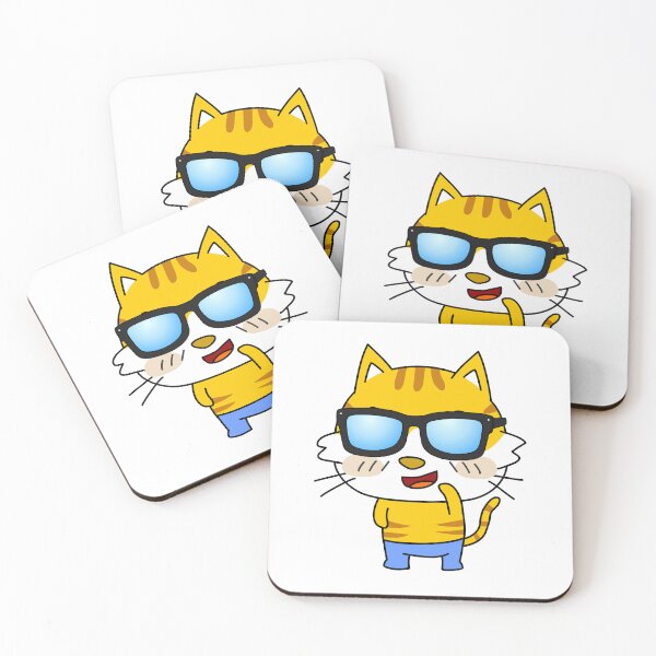 Item preview, Hipster Cat designed and sold by EzezFolio.