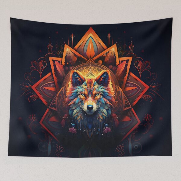 Artikelvorschau, Wolf Design Einsamer Wolf entworfen und verkauft von solrevolver.