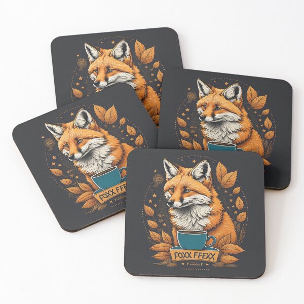 Item preview, VINTAGE FOX COFFE designed and sold by terrymatte.