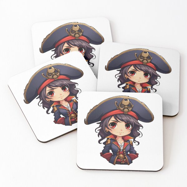 Item preview, Adorable Chibi Pirate Girl designed and sold by elp-evergreen.