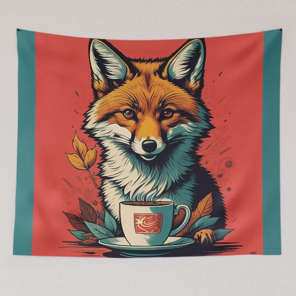 Item preview, FOX AND COFFE  designed and sold by terrymatte.