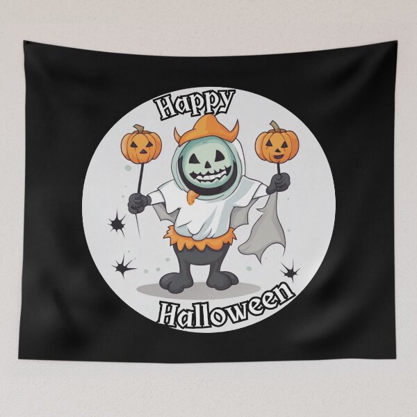 Item preview, Happy Halloween Costumed Creature  designed and sold by WitchyWare.