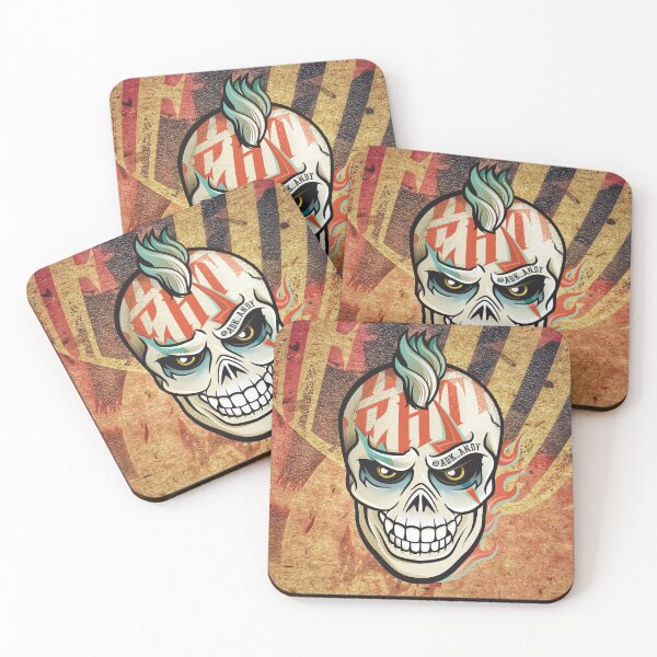 Item preview, Johnny Death Skull Letter Head designed and sold by ADK ANDY.