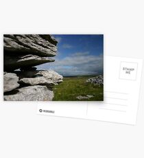 Stone Wall in the Burren Postcards