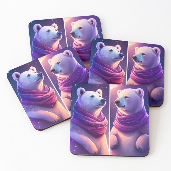Item preview, Polar Bears 13 designed and sold by CrushyAIDesigns.