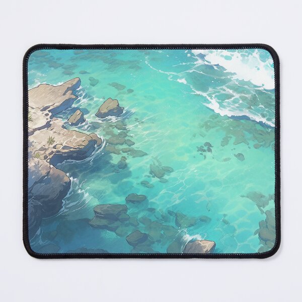 Item preview, Anime style beach designed and sold by storyofdavid.