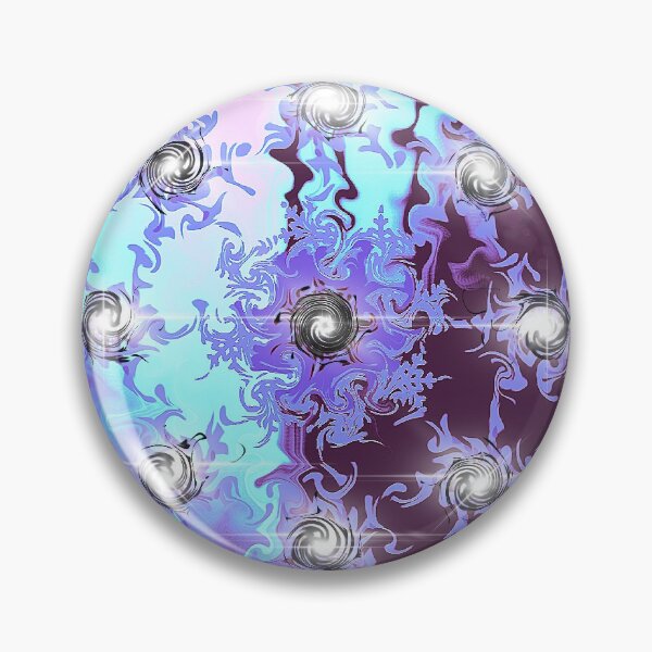 Item preview, Elegant Christmas Ornament - Purple and Mauve Floral Design designed and sold by Corinafoto.