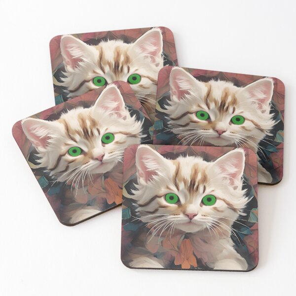 Item preview, Emerald Gaze: Autumn Kitten designed and sold by PixelCratey.