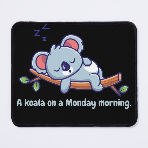 Item preview, Sleeping koala on a monday morning . designed and sold by creativo21.